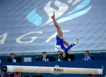 Bakıda idman gimnastikası üzrə Dünya Kuboku yarışlarının ikinci günü start götürüb. Azərbaycan, 20 fevral, 2016